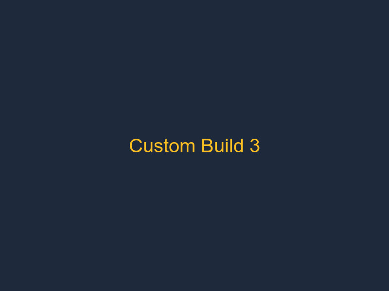 Custom AR-15 Build 3